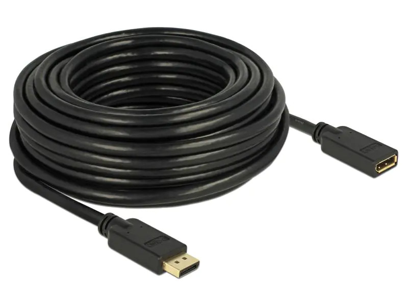 Delock Kabel DisplayPort, 15 m Verlängerungskabel