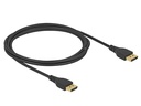Delock Kabel DisplayPort, 8K/60Hz ohne Einrastfunktion, 2m