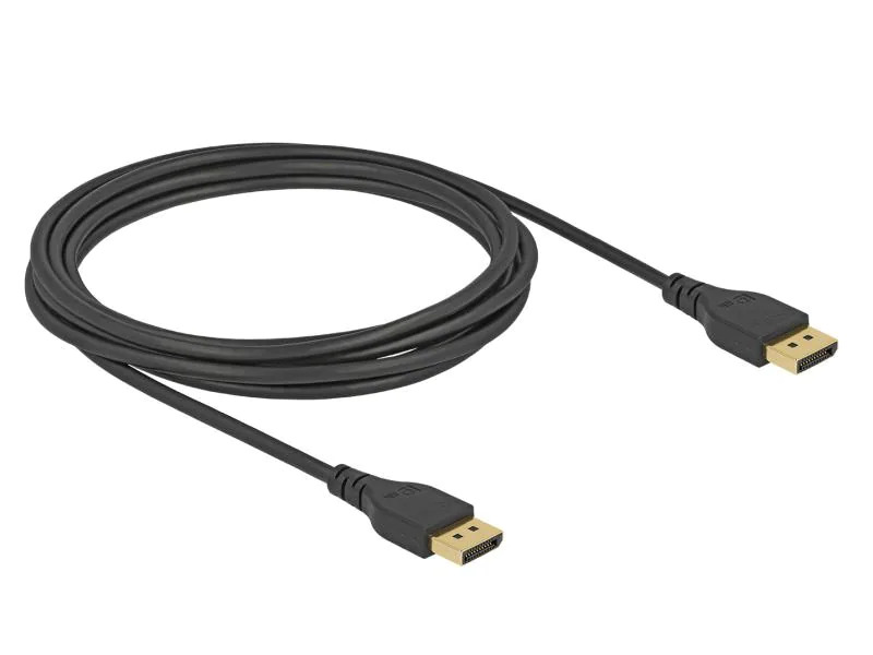 Delock Kabel DisplayPort, 8K/60Hz ohne Einrastfunktion, 3m