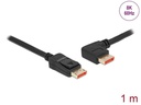 Delock Kabel Links gewinkelt DisplayPort - DisplayPort, 1 m