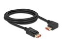 Delock Kabel Links gewinkelt DisplayPort - DisplayPort, 2 m