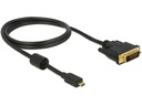 Delock Kabel Micro-HDMI - DVI-D, 1 m