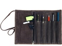 Alpenleder Etui Gfrett Dunkelbraun