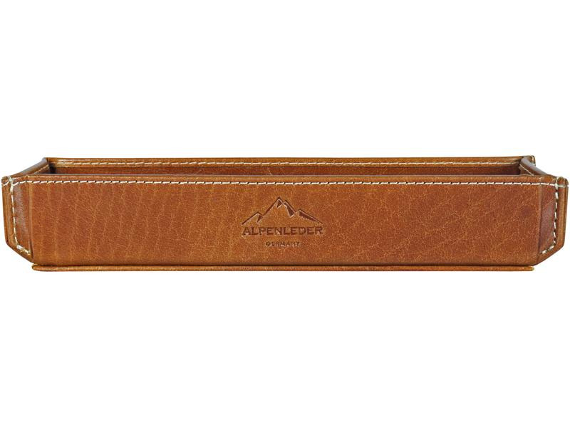 Alpenleder Stiftehalter Zenta Braun