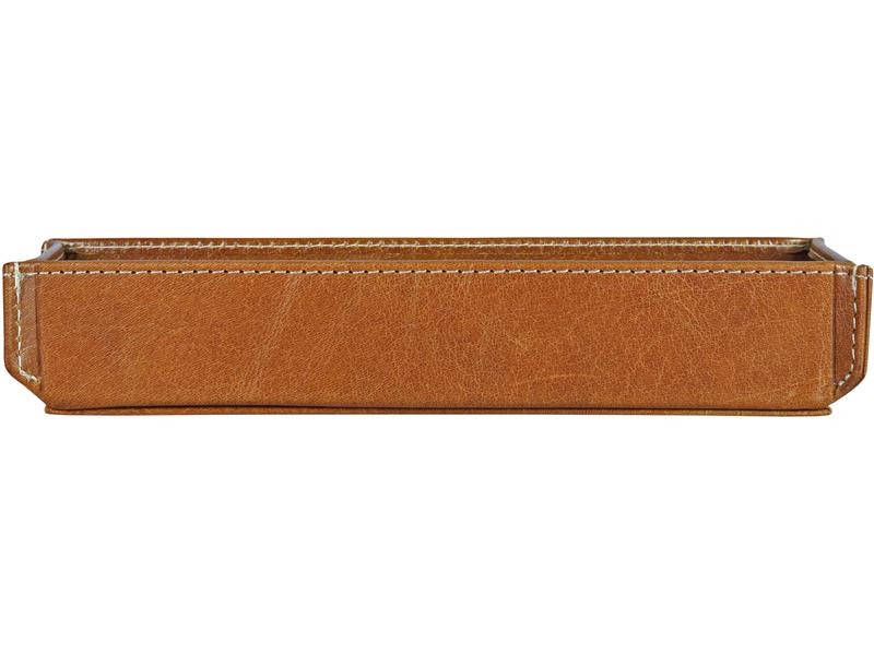 Alpenleder Stiftehalter Zenta Braun