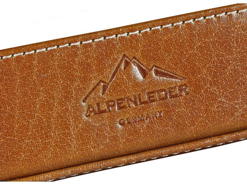 Alpenleder Stiftehalter Zenta Braun