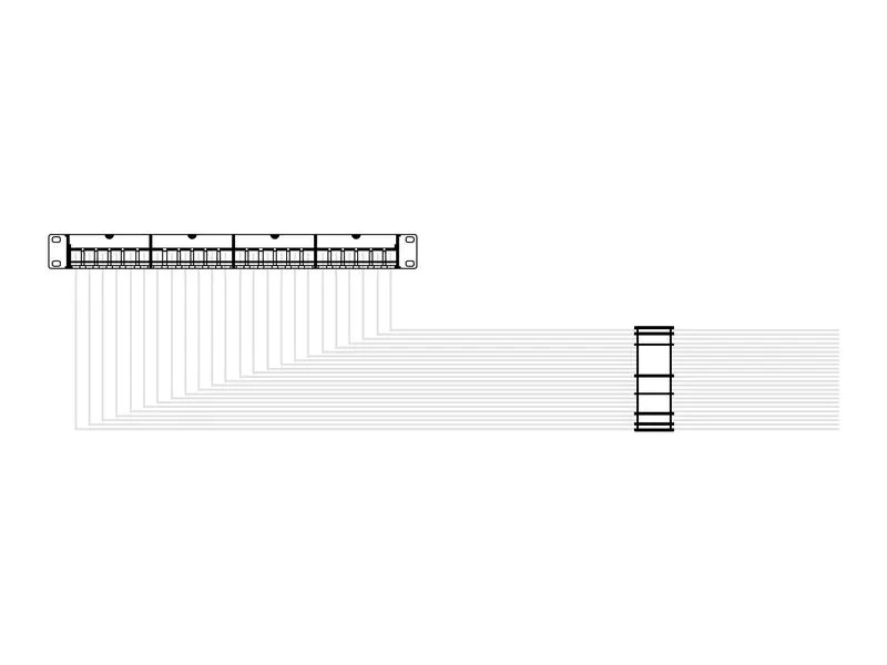 Delock Kabel-Organizer mit Klettkabelbinder Schwarz