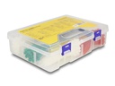 Delock Kabelbinder Sortimentsbox mit Spannwerkzeug 350-teilig