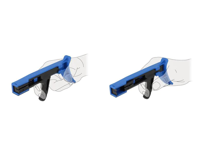 Delock Kabelbinder Sortimentsbox mit Spannwerkzeug 350-teilig