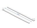 Delock Kabelbinder Weiss 150 mm x 7.2 mm, 100 Stück