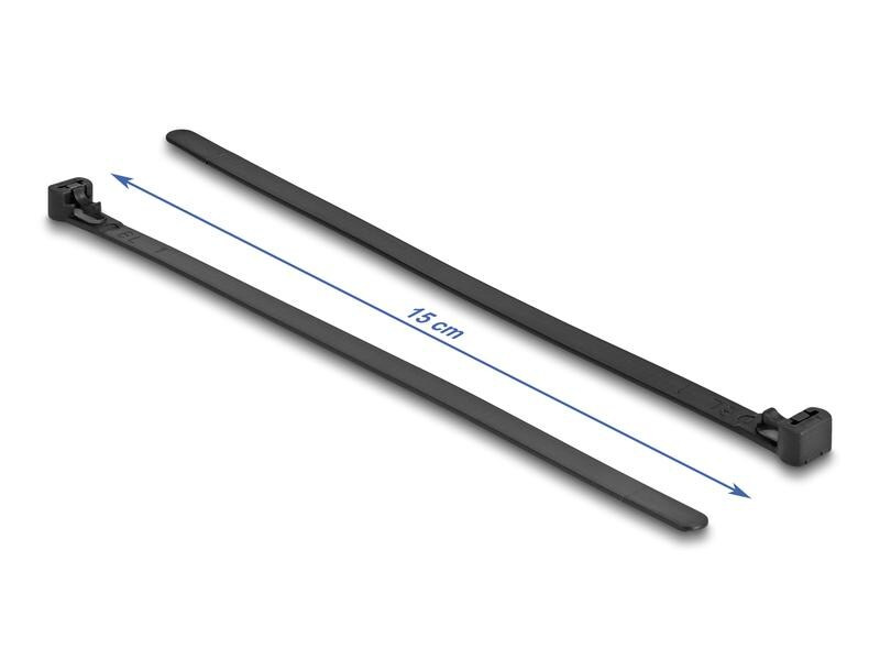 Delock Kabelbinder hitzebeständig 200 mm x 7.5 mm, 100 Stück