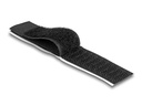 Delock Klettkabelbinder Schwarz 110 mm x 20 mm, 10 Stück
