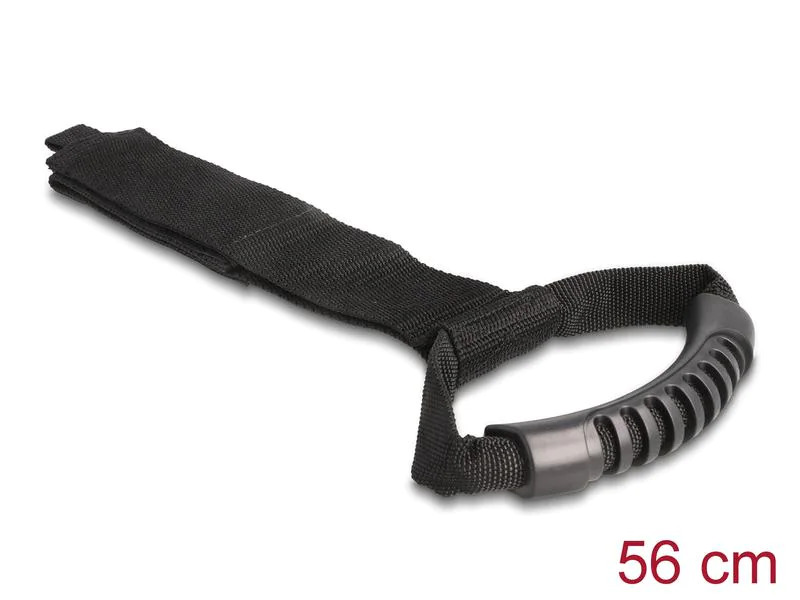 Delock Tragegurt mit Klettverschluss 560 mm x 50 mm, 2 Stück