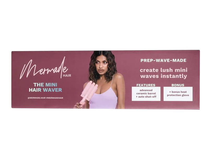 Mermade Profiwelleneisen Pro Mini Waver  25mm Pink