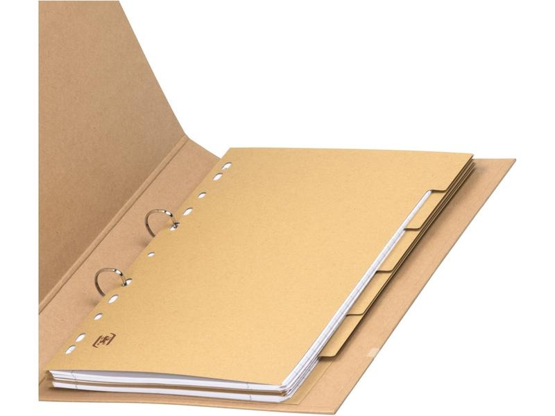 Oxford Register 6-teilig A4, Beige