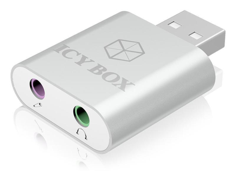 ICY BOX Soundkarte Adapter IB-AC527 USB 2.0