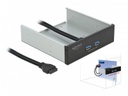 Delock Front Panel 2x USB-A für 5.25-Schacht