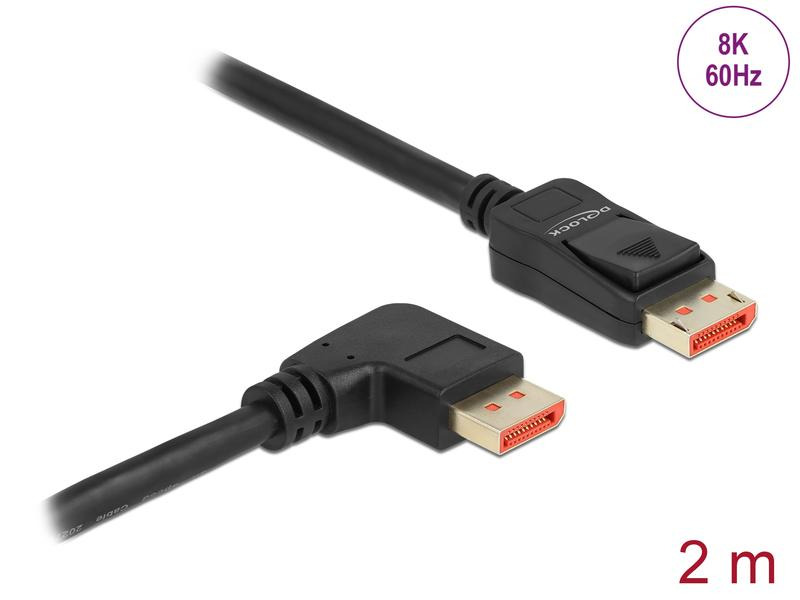 Delock Kabel Rechts gewinkelt DisplayPort - DisplayPort, 2 m