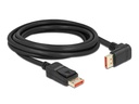 Delock Kabel Unten gewinkelt DisplayPort - DisplayPort, 3 m