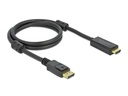 Delock Kabel aktiv DisplayPort - HDMI, 1 m