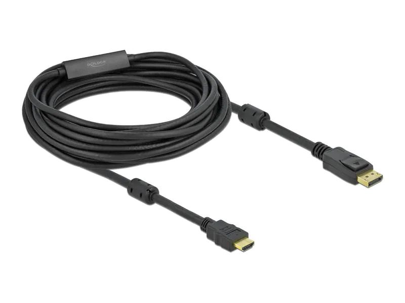 Delock Kabel aktiv DisplayPort - HDMI, 10 m