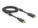 Delock Kabel aktiv DisplayPort - HDMI, 3 m