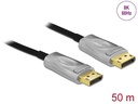 Delock Optisches Kabel DisplayPort - DisplayPort, 50 m, 8K 60 Hz
