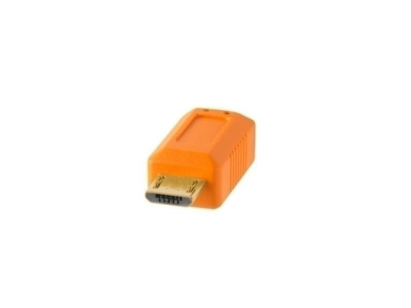 Tether Tools Kabel TetherPro USB 2.0 zu Micro-B 5-Pin, 4.6 m Orange
