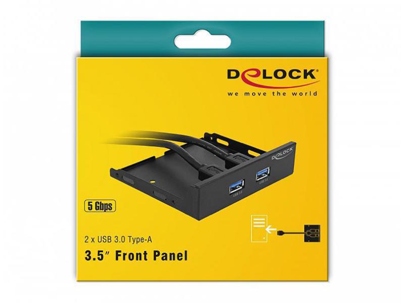 Delock Front Panel 63994 2x USB 3.0 für 3,5-Schacht