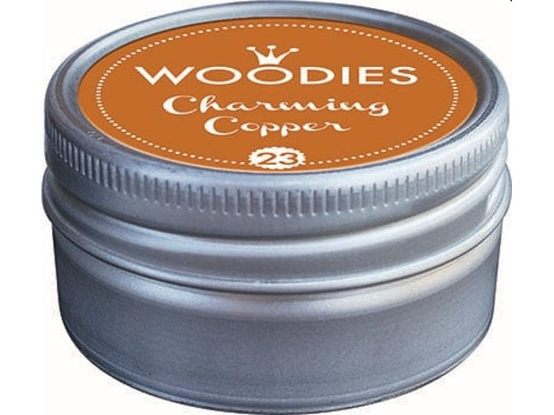 Woodies Stempelkissen Charming Copper, 1 Stück