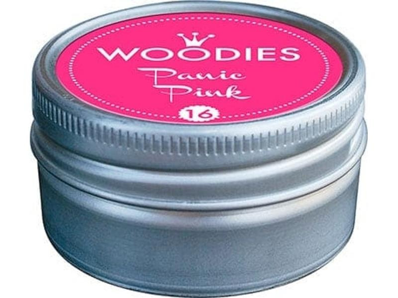 Woodies Stempelkissen Panic Pink, 1 Stück