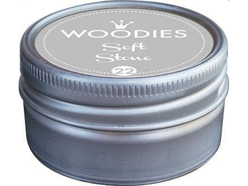 Woodies Stempelkissen Soft Stone, 1 Stück