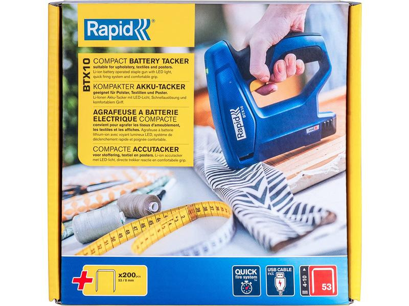 Rapid Akku-Tacker BTX10