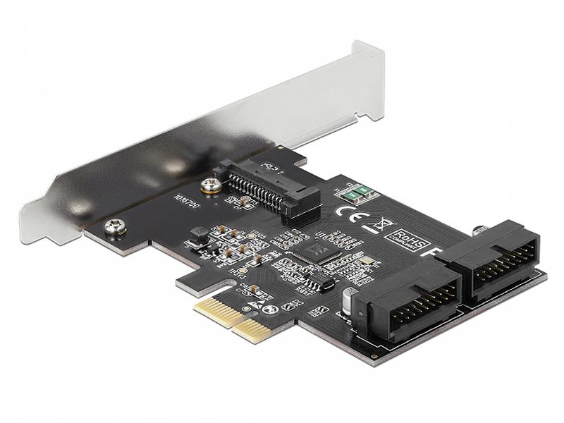 Delock PCI-Express-Karte 2x USB 3.0 intern (Pfostenstecker)