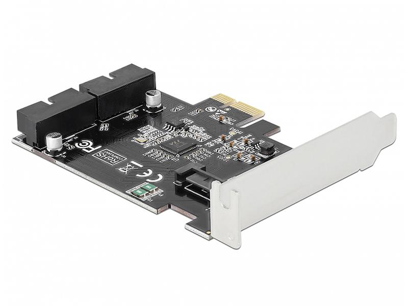 Delock PCI-Express-Karte 2x USB 3.0 intern (Pfostenstecker)