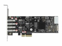 Delock PCI-Express-Karte 89008 USB 3.0 - 4x extern + 3x intern