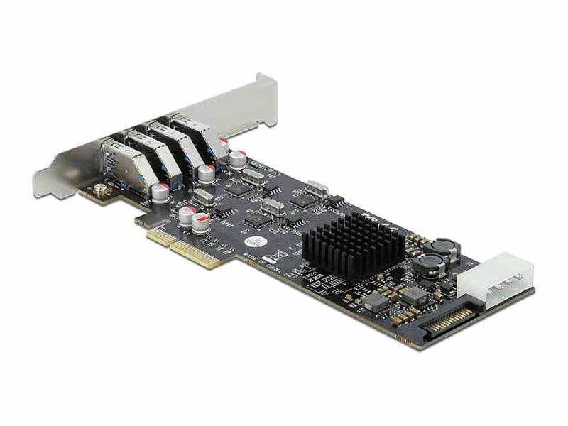 Delock PCI-Express-Karte 89008 USB 3.0 - 4x extern + 3x intern