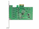 Delock PCI-Express-Karte 89377 USB 3.0 - 6x extern + 1x intern