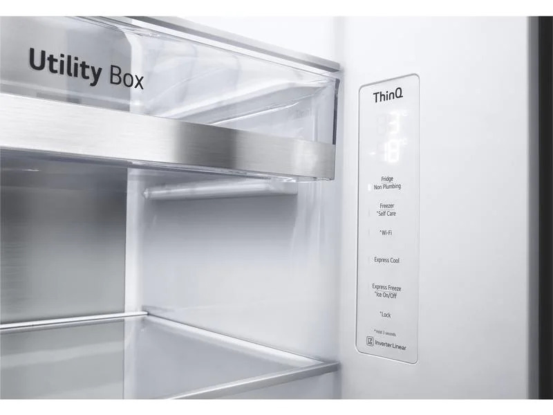 LG Foodcenter GSXV91PZAE, Silber