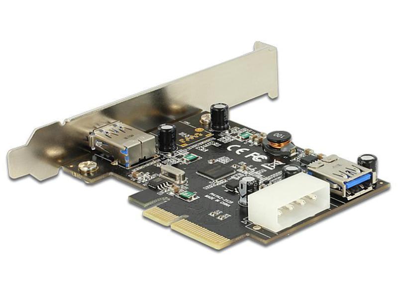 Delock PCI-Express-Karte 89399 USB 3.1 Gen2 - 1x extern + 1x intern