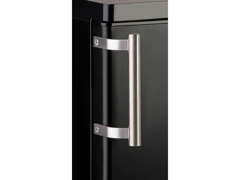 Domo Gefrierschrank DO91132F, Schwarz Rechts, Wechselbar