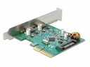 Delock PCI-Express-Karte 90397 USB 3.1 Gen2 - 2x Type-C