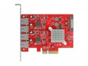 Delock PCI-Express-Karte 90481 4x USB-A 3.1 Gen 2