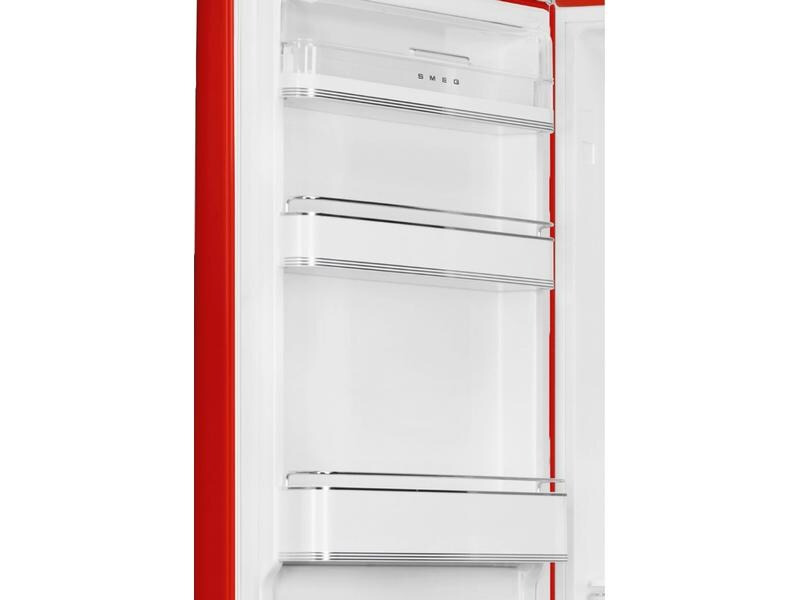 SMEG Kühl-Gefrierkombination FAB32LRD5 Rot, Links