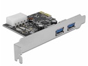Delock PCI-Express-Karte USB 3.0 Typ-A + LowProfile