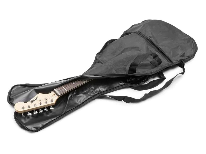 MAX E-Gitarre GigKit Kit Schwarz