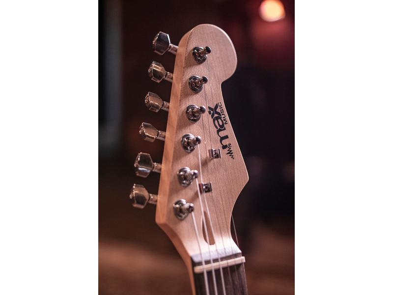 MAX E-Gitarre GigKit Rot