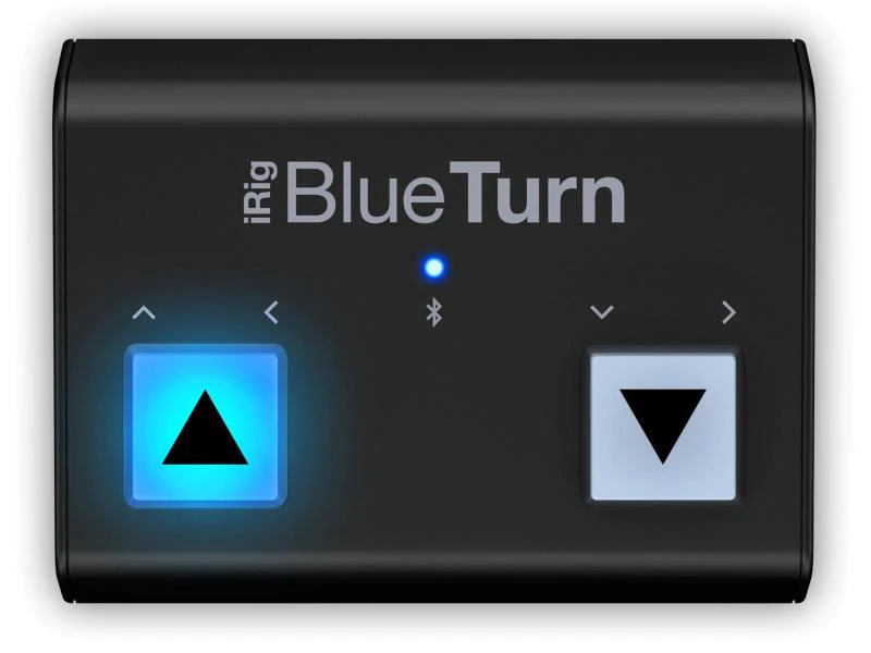 IK Multimedia Fusscontroller Tablet Page Turner Bundle