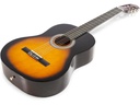MAX Konzertgitarre SoloArt Set Sunburst