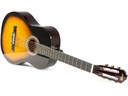MAX Konzertgitarre SoloArt Set Sunburst